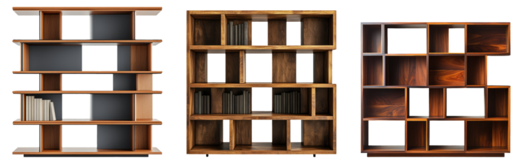 Stylish Wooden Shelves for Modern Interior Design Collection