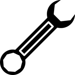 Wrench Icon Vector Element