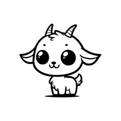 a illustration of goat