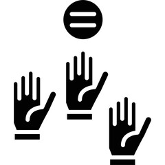 Democracy Icon Vector Element