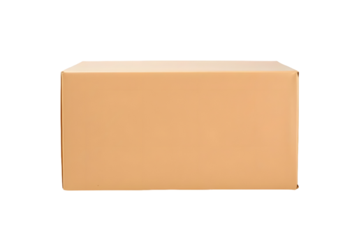 Brown cardboard box isolated png transparent background, storage, shipping & packaging. promoting logistics, delivery services or e-commerce product storage concept