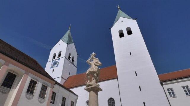 Dom zu Freising St. Maria und St. Korbinian, Freising, Bayern, Deutschland, Europa