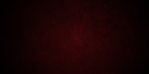 Abstract dark red grunge wall backdrop texture background with high resolution. Old wall texture cement dark studio red background 
