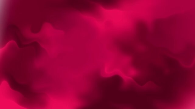 Abstract animated background in shades of red and pink, swirling and flowing like liquid, creating a smooth, organic, and dynamic motion loop for ads, video cover, business, sales presentation, etc