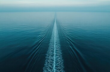 Oceanic Wake, a serene pathway