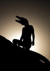 Sun-Kissed Crocodilian Soul