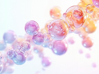 Pastel Bubbles Abstract