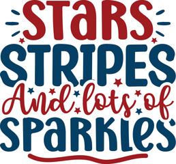 Stars Stripes and Lots of Sparkles 