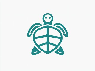 Teal Turtle Icon
