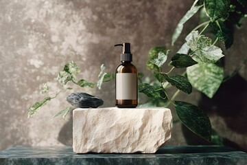 Editorial Mockup for Advertising Premium Beauty Care Products