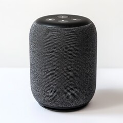 Buy smart speaker black wireless bluetooth home voice assistant device ai technology audio system online