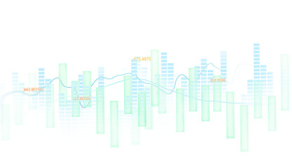 Business growth graph chart PNG.Analyzing sales data and financial report.Financial marketing graph grow chart. Arrow up with graph corporate future growth plan.	