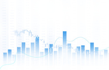 Obraz premium PNG business graph chart.Analysis finance grow graph and market investment. Financial business plan,earnings,sale and strategy. Stock market chart, exchange financial growth diagram. 