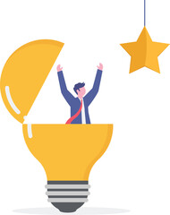 Creativity or innovation to help reach business goal,

