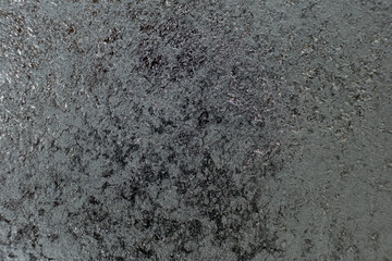 Abstract Black Grey Dark Background Macro Texture Cast Iron