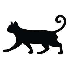 black cat silhouette