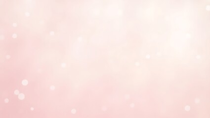 Soft Pink Blurred Background with Sparkling Lights Elegant and Dreamy Texture