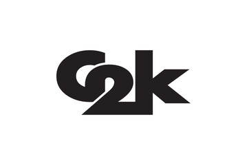 C2K Logo Design Modern, Bold, and Minimalist Monogram