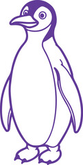 penguin vector illustration