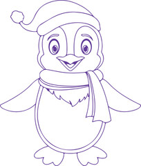 penguin vector illustration
