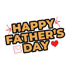 Happy Father's Day, Typography T shirt Design, Vector, Illustration