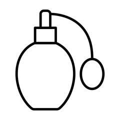 perfume, bottle, icon, fragrance, outline, spray, cosmetic, scent, liquid, smell, glamour, luxury, silhouette, vector, beauty, product, simple, aroma, hygiene, design, graphic, illustration, care, sym