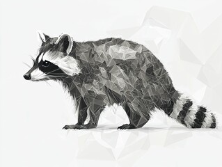 Geometric Raccoon