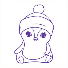 penguin vector illustration