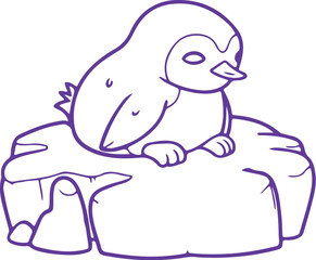 penguin vector illustration