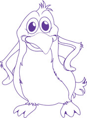 penguin vector illustration