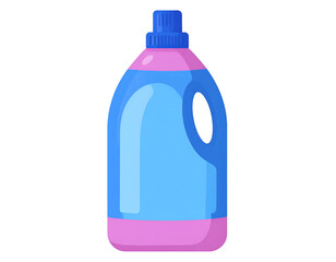 Plastic detergent bottle
