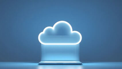 Cloud computing laptop technology data storage network digital service