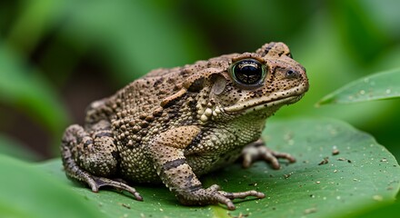Fototapeta premium Day in the Life of a Chill Frog