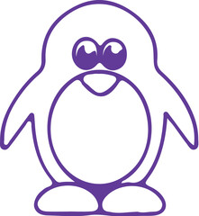 penguin vector illustration