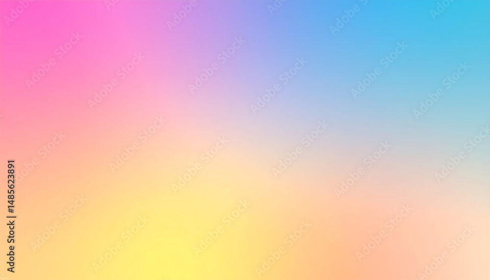 Poster pastel colors gradient background creating smooth transition effect