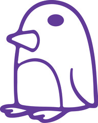 penguin vector illustration