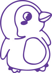 penguin vector illustration