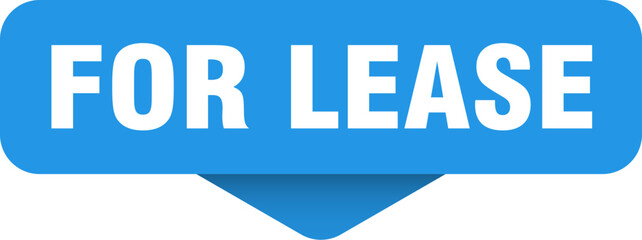 for lease sticker. for lease sign on transparent background