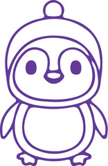 penguin vector illustration
