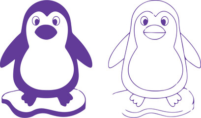 penguin vector illustration