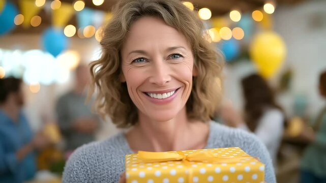 A lively birthday bash filled with friends, laughter, and presents.