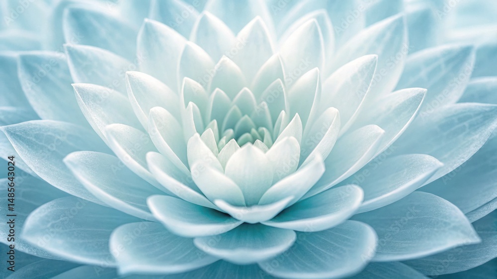 Aufkleber detailed macro of translucent soft skin texture in blue tones