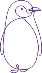 penguin vector illustration