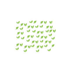 green leaf pattern background