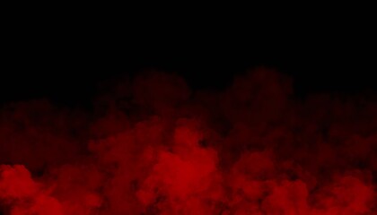 Red smoke on dark. 
Abstract background image drawn digitally with a tablet.  Illustration for background.