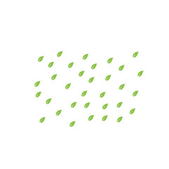 green leaf pattern background