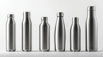 Variety of Stainless Steel Water Bottles