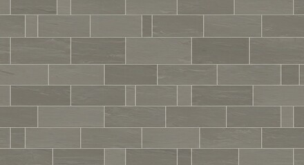 Gray rectangle wall tiles background