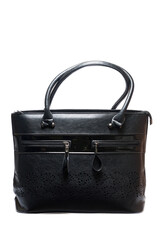 Women's bag with isolated on white