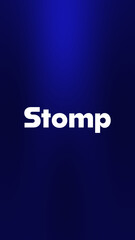 Dynamic Typography | Stomp Opener - Vertical